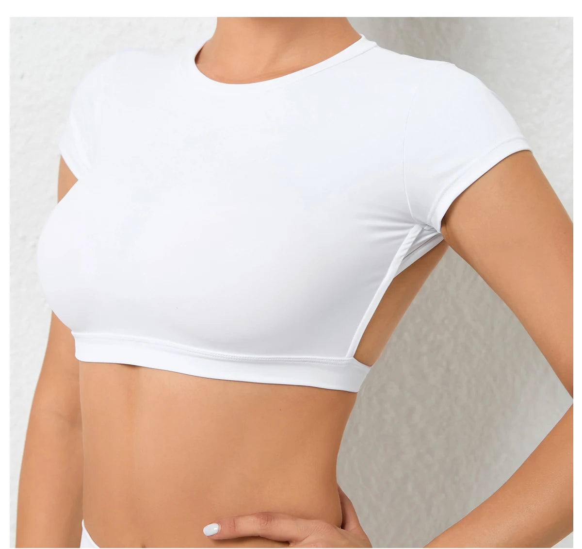 Women's Backless Sports Top Yoga Gym Fitness