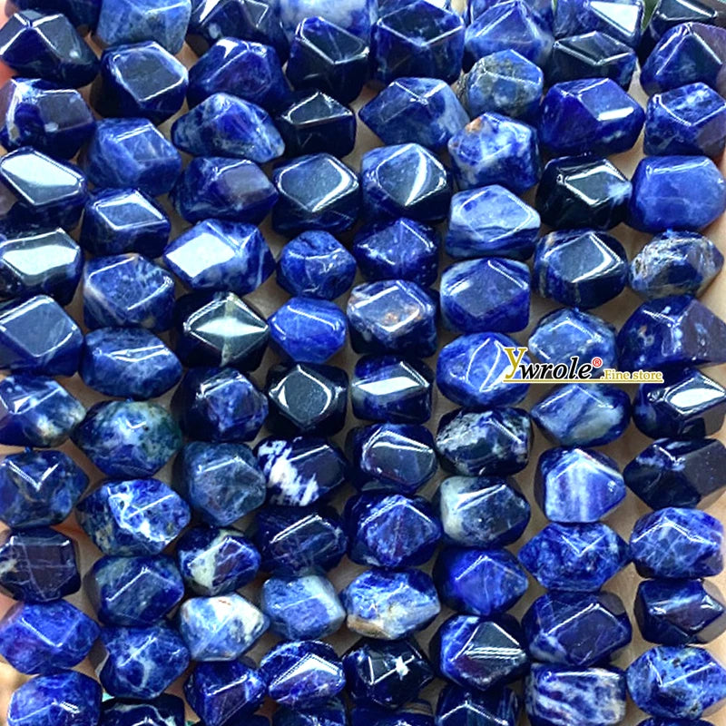 Hạt Đá Mặt Trời Tự Nhiên Mài Tròn Làm Trang Sức