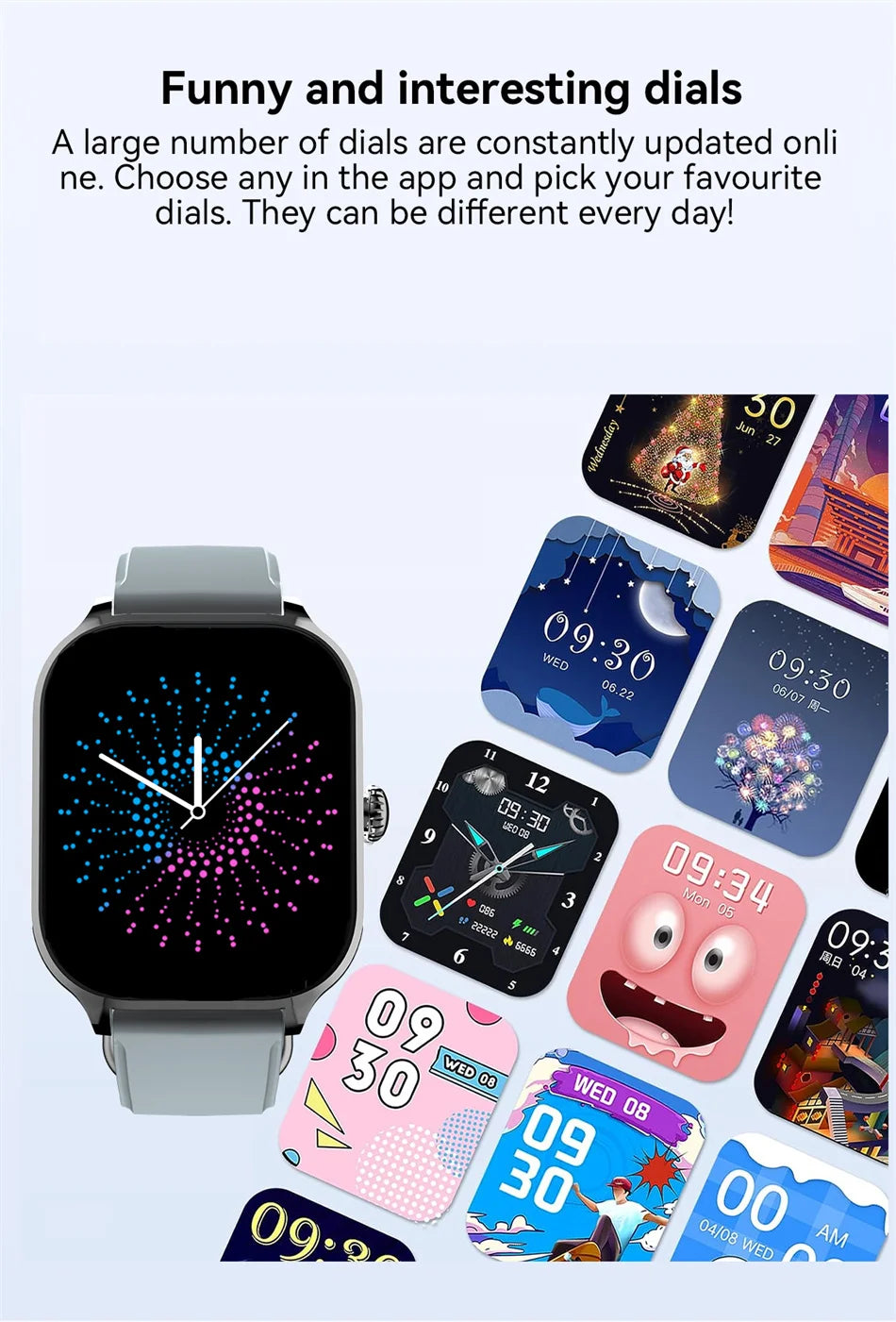 Đồng hồ thông minh 2025 AMOLED 2.01 Thời trang đôi