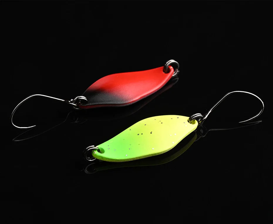 Mồi Câu ALLBLUE 2.4g Kim Loại Màu Sắc Cho Cá Hồi