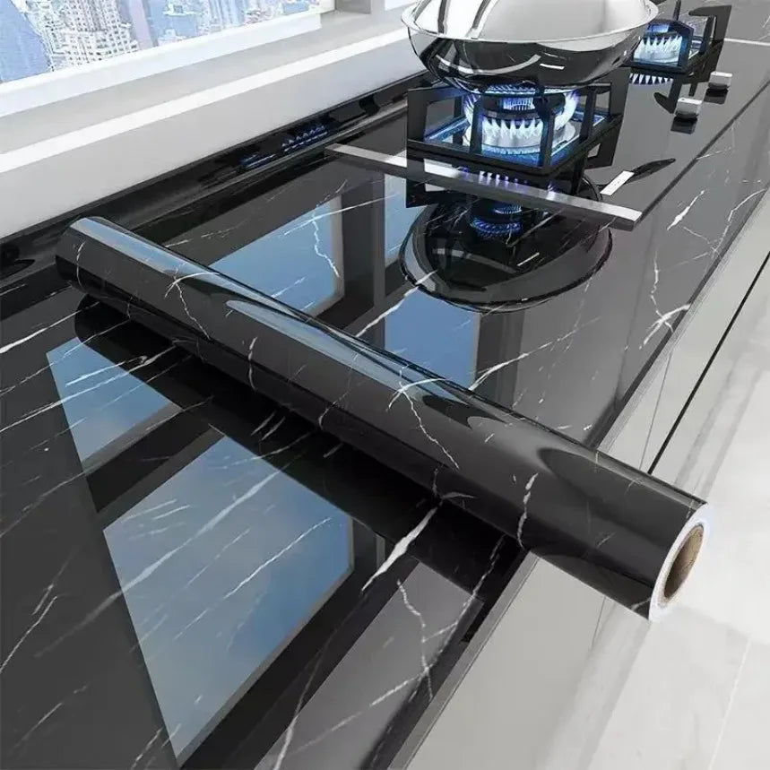 Waterproof, Heat Resistant Kitchen Stone Wallpaper