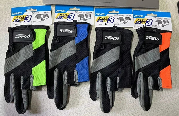3-Finger Anti-Slip Cutting Gloves for Men and Women