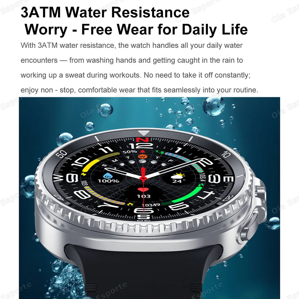 Smart Watch 8 Classic 2025 - Health &amp; Style