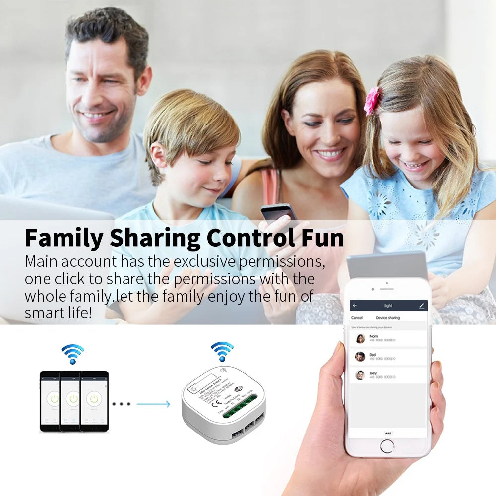 Sixwgh WIFI Smart Switch - Voice Control