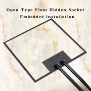 Ổ Cắm Âm Sàn Đa Chuẩn 130x130mm Lắp Gạch Chìm - Daisan Mart