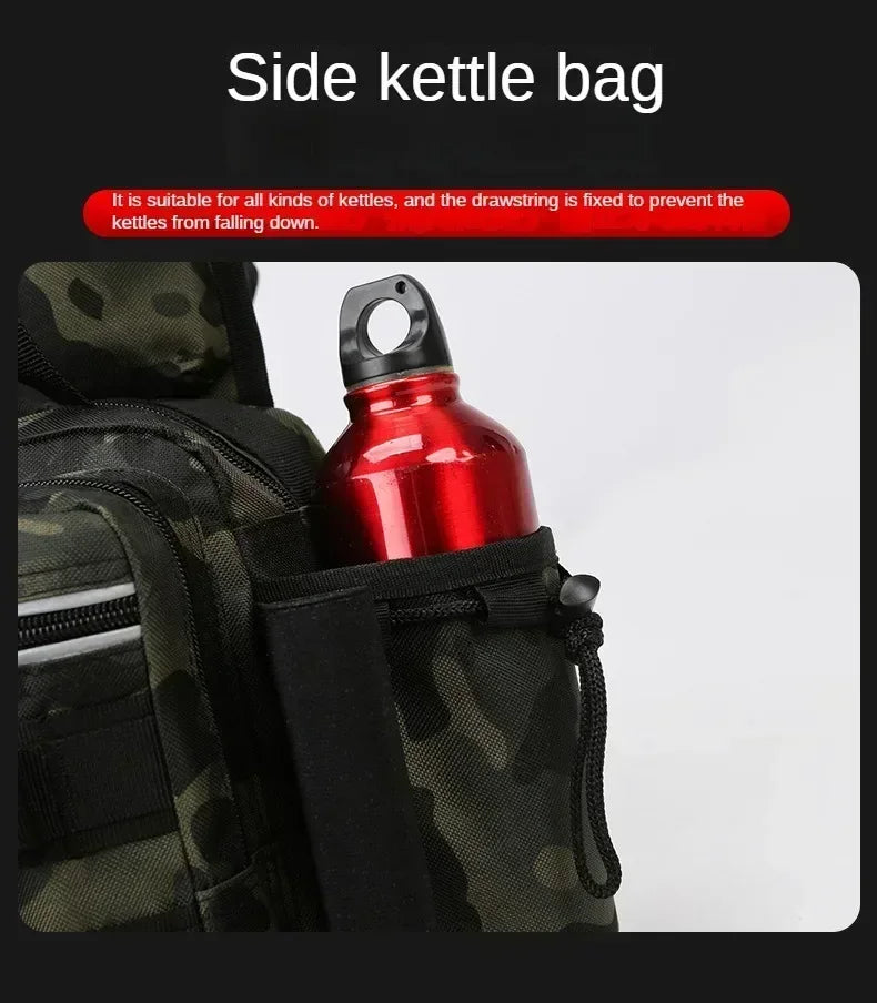 Ba lô Đựng Đồ Câu Cá Đa Năng Kèm Hộp & Giá Đỡ Cần