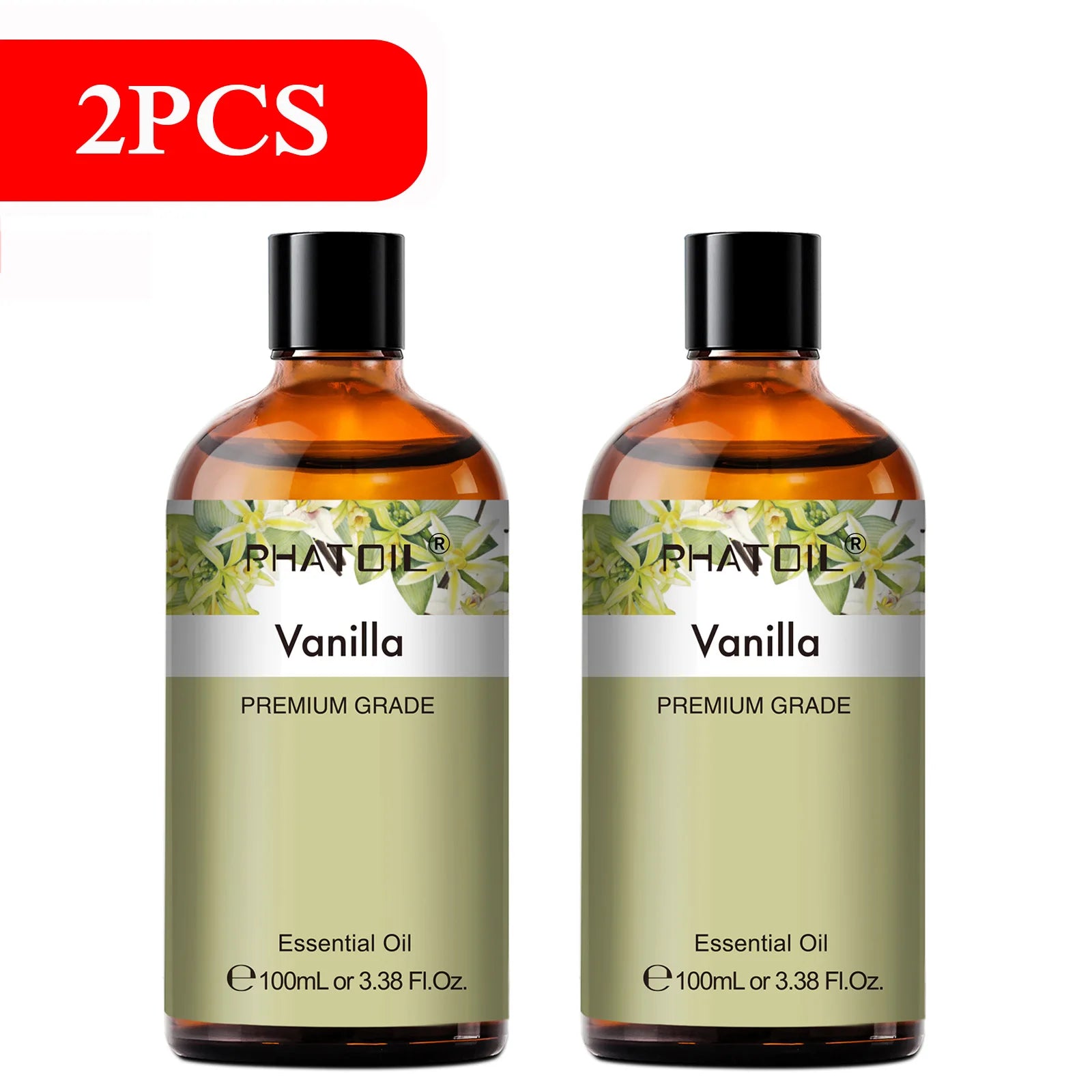 PHATOIL 100ML Eucalyptus Rose Essential Oils Lavender Indian Sandalwood Bergamot Cinnamon Lemongrass Essential Oils For Skin - Daisan Mart