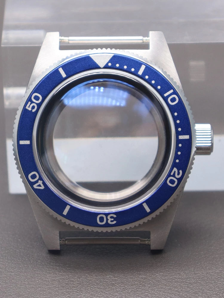 Modified Seiko 62MAS Diving 40mm Vintage Watch Cases Bubble Sapphire Crystal Glass Fit NH34 NH35 NH36 NH38 Movement 28.5mm Dial - Daisan Mart