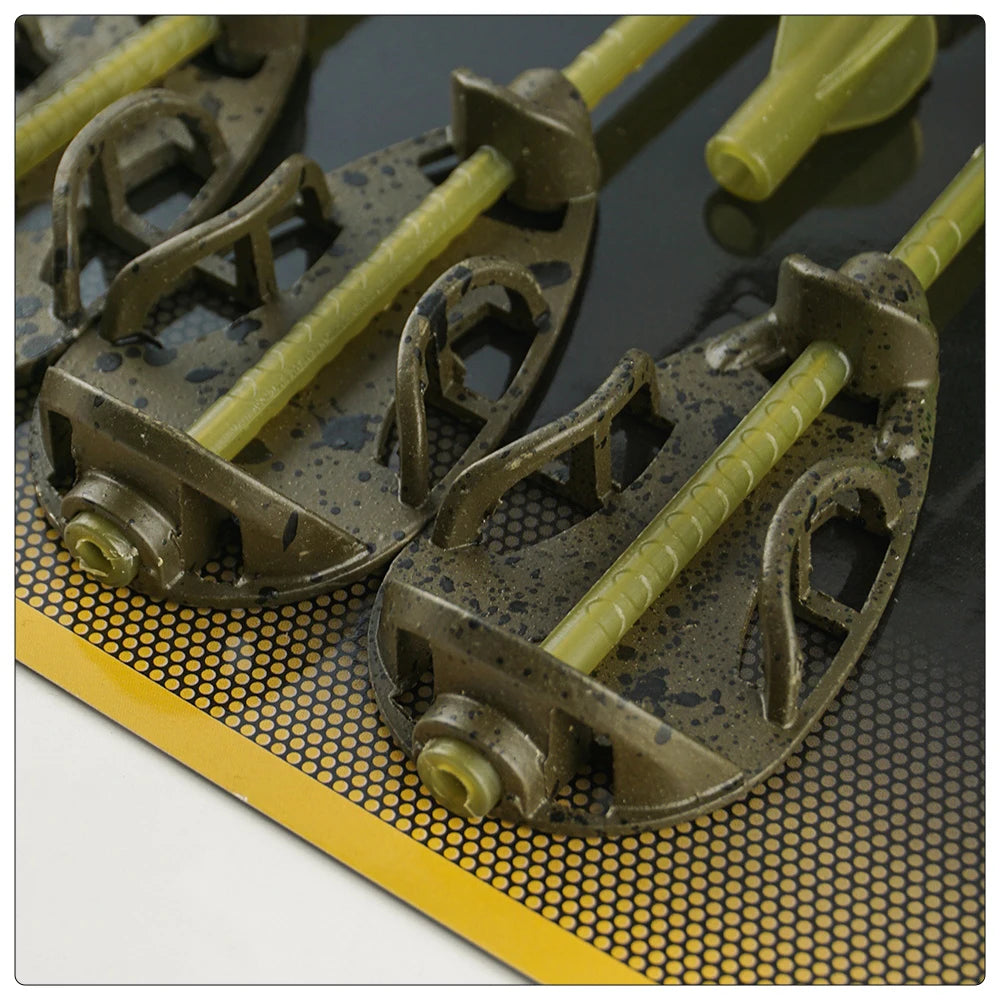 Hirisi Carp Fishing Method Feeder Set 30g/40g/50g/60g Cage Fishing Bait Cage with mold Fishing Accessories F116