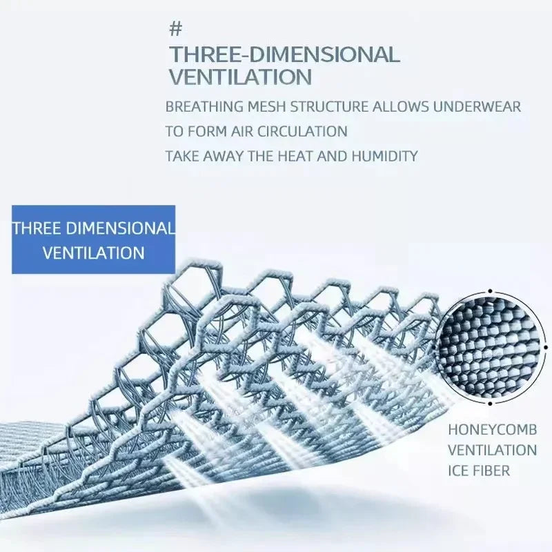 Cool Men's Underwear - Stretch Mesh Boxers L-5XL