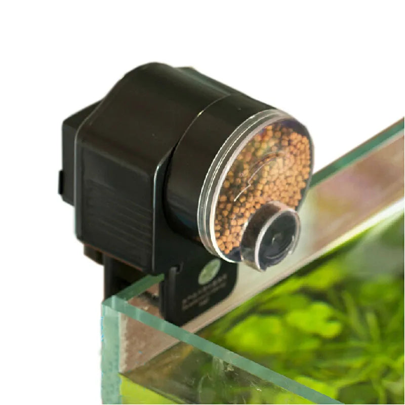 Automatic Fish Feeder for Aquarium Fish Tank Auto Feeder with Timer Pet Feeding Dispenser Fish Shrimp Betta Goldfish Food Feeder - Daisan Mart