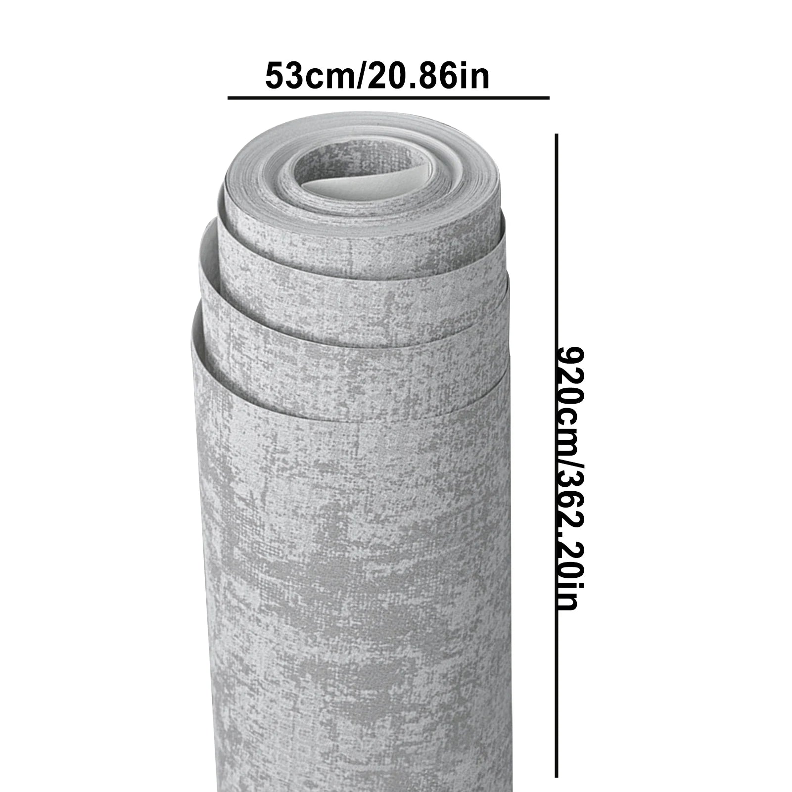 Waterproof Cement Pattern Wallpaper 920x53cm