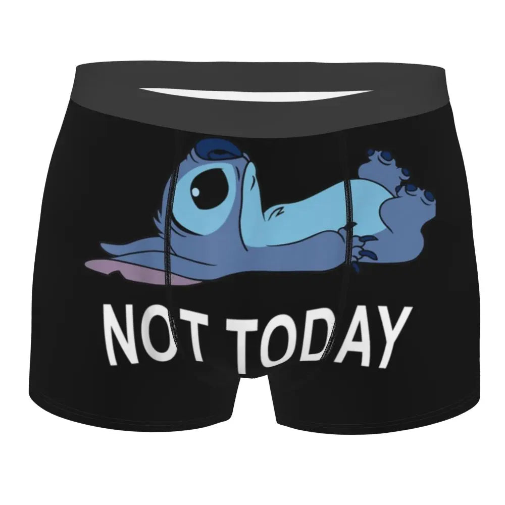 Quần Sịp Nam Lilo Stitch Thoải Mái Phong Cách Anime