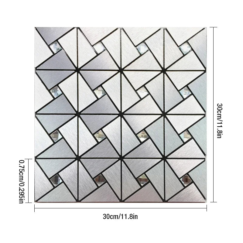 Luxury 3D metal pattern wall panels