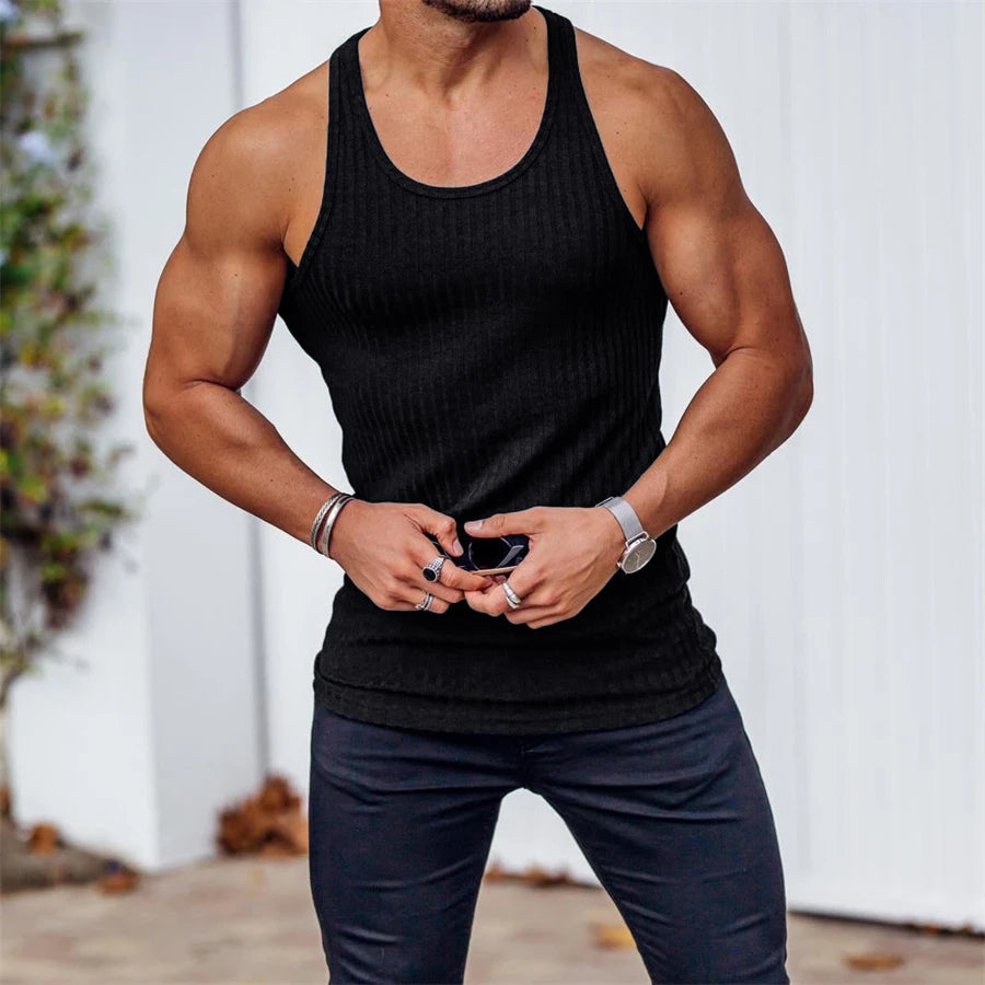 Áo Tank Top Nam Tập Gym 2025 Thoáng Khí Thể Thao - Daisan Mart