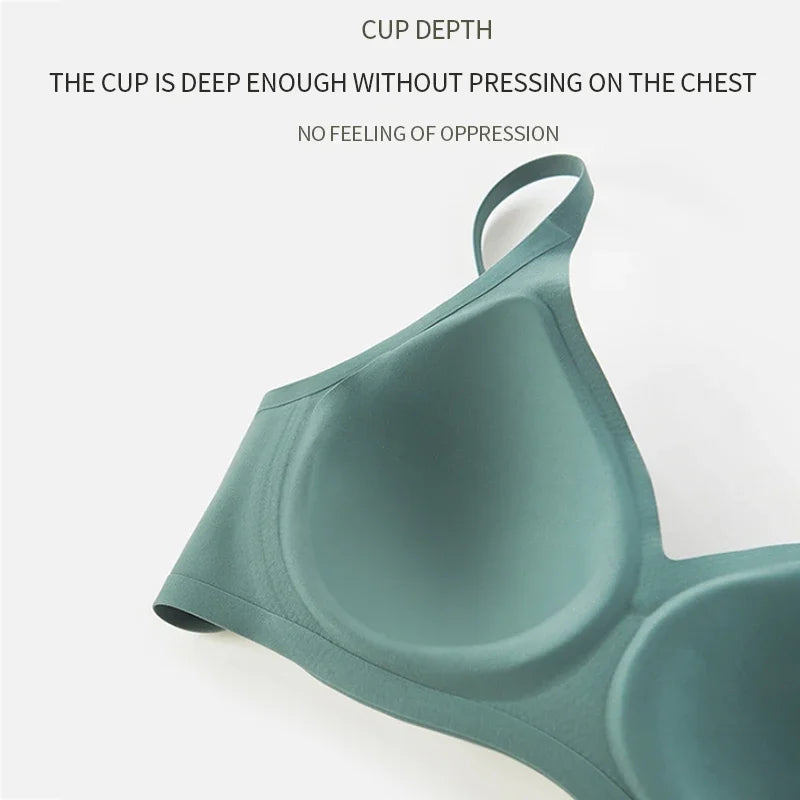 SUJIIN Ultra Thin Women's Underwire Push-Up Bra