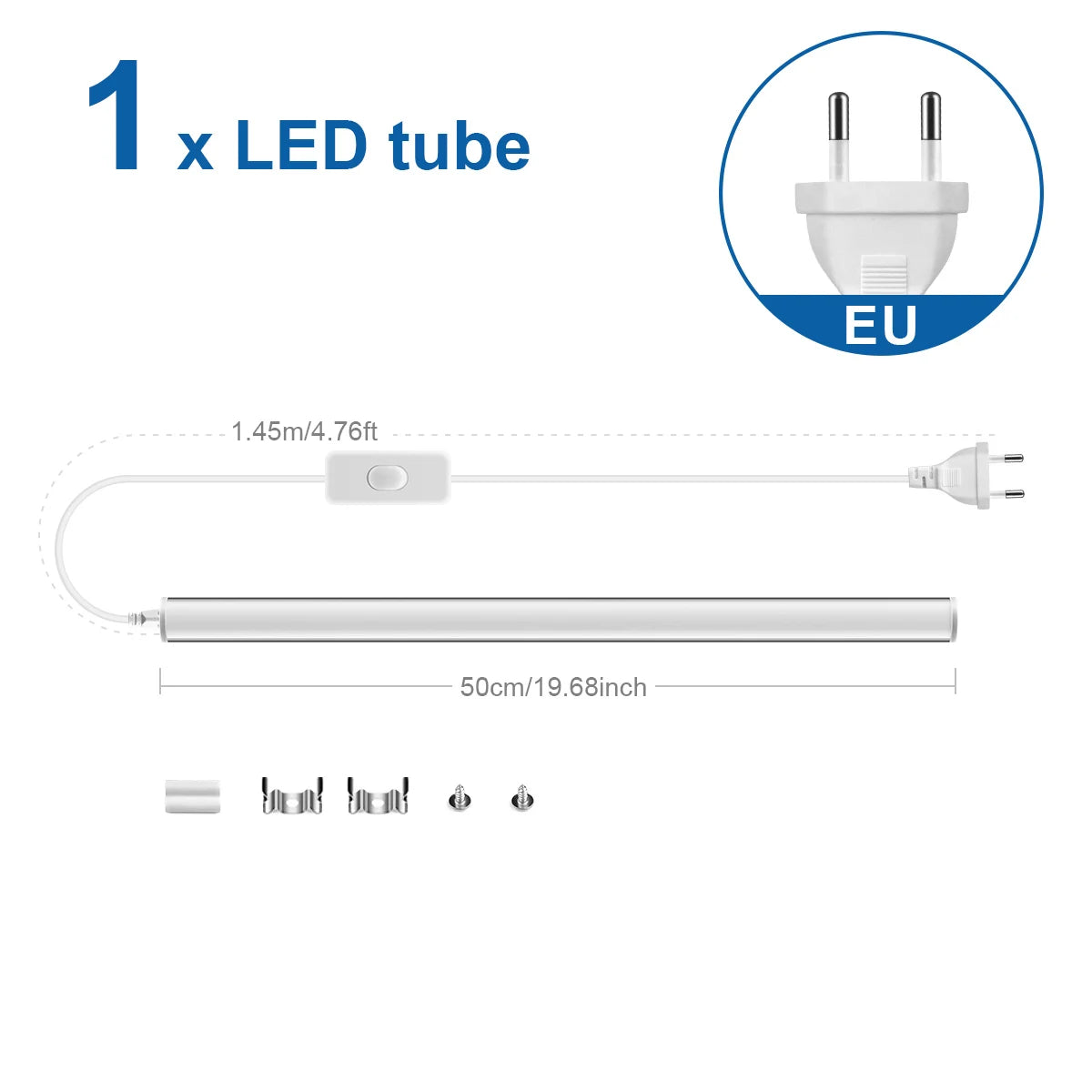 Đèn Tuýp LED T5 15W 50CM Gắn Tường Cao Cấp Đa Năng