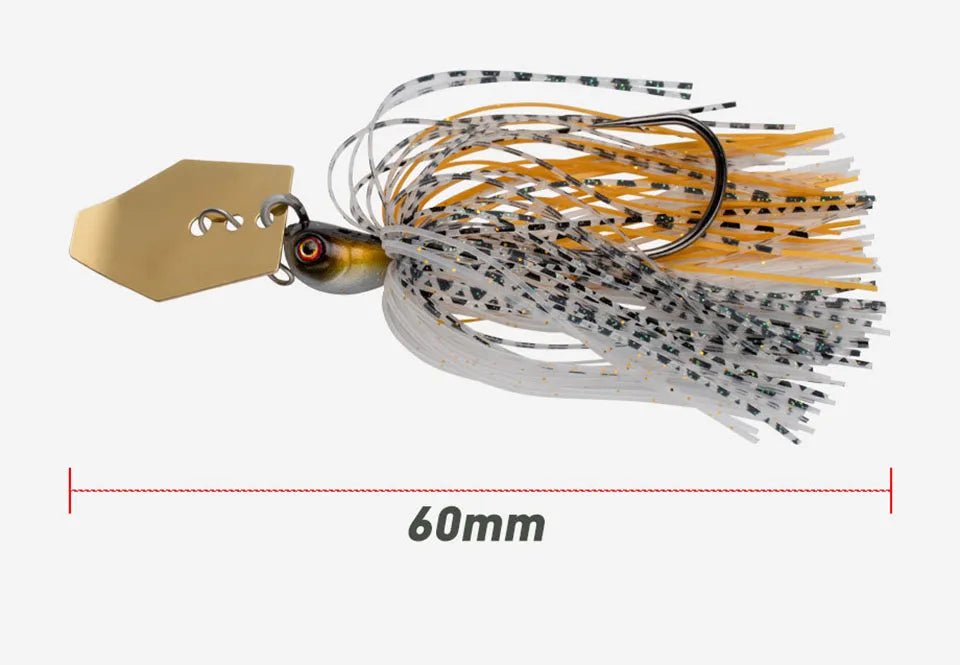 Mồi Câu Cá WALK FISH: Lưỡi Xoay Sắc Nét 7-21g