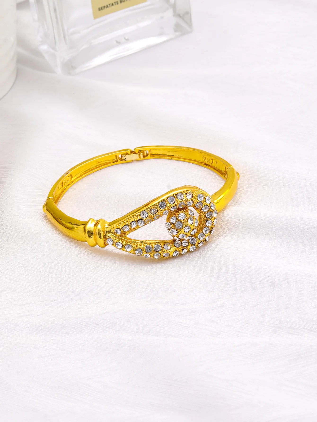 Luxurious 24K Dubai Gold Plated Women's Jewelry Set for Party