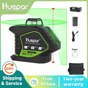 Máy Laser Cân Bằng 5 Tia Xanh Huepar 360° 6211CG - Daisan Mart