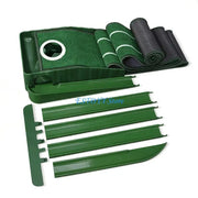 Mini Golf Practice Mat G6DE &amp; Convenient Putting Hole Cover