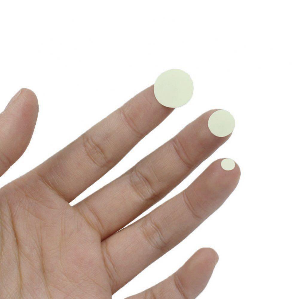 407 Pcs Round Dots Wall Stickers Polka Circles Night Luminous Star Ceiling Decals Glow In The Dark Peel Art Mural For Kids Room