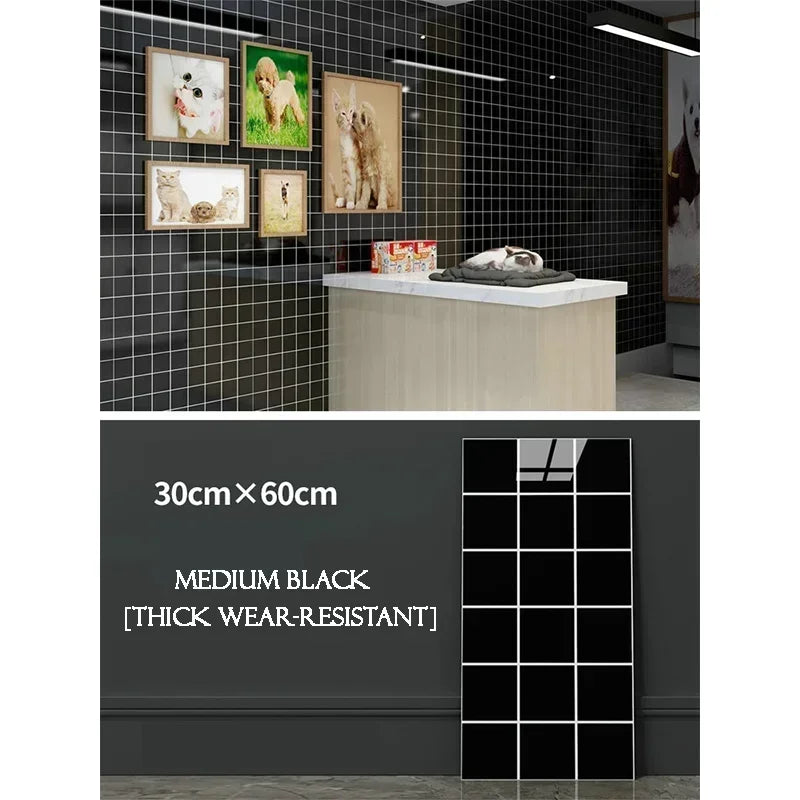 Waterproof Faux Stone Brick Decal Kitchen Wall Stickers 10PCS