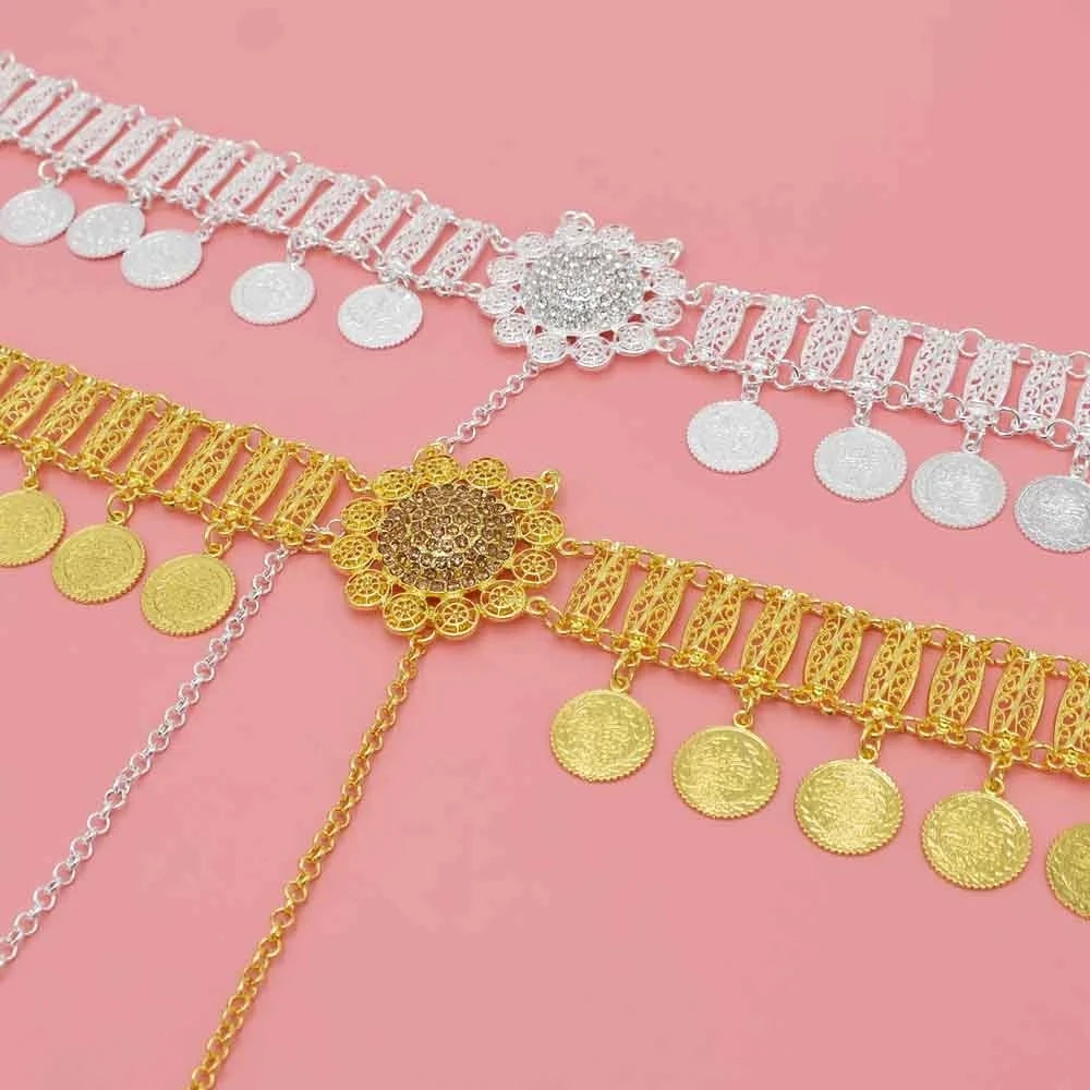 Vương Miện Boho Ấn Độ Hoa Tím Cổ Điển 50 ký tự