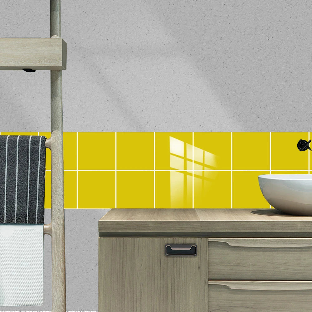 10 pieces of waterproof turquoise wall tiles