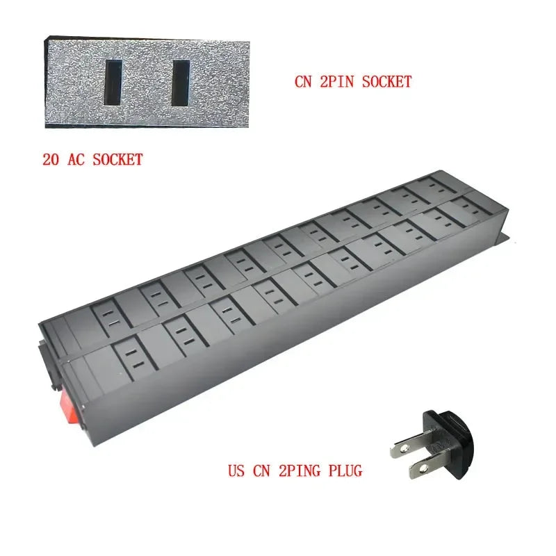 PDU Đa Năng C14 Cho Tủ Mạng Quốc Tế Đa Chuẩn - Daisan Mart