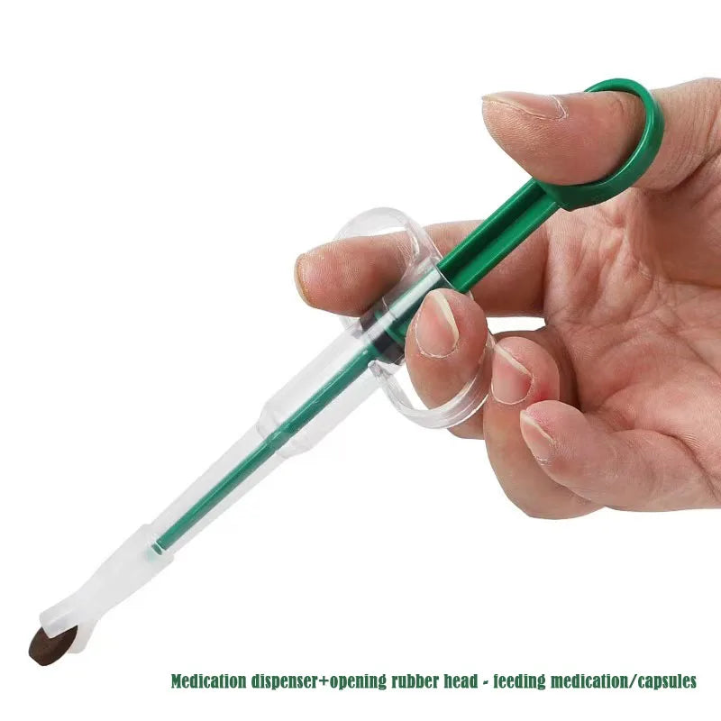 Pet Medicine Feeder Cat Tablet Syringe Feeder Pet Medication Dispenser Pressing Feeding Pet Sickness Care - Daisan Mart