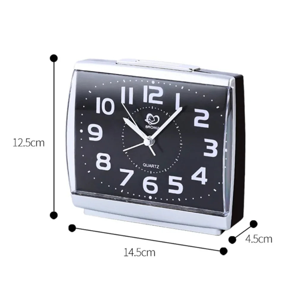 Đồng Hồ Báo Thức Để Bàn Nhỏ Gọn Yên Tĩnh Tiện Lợi