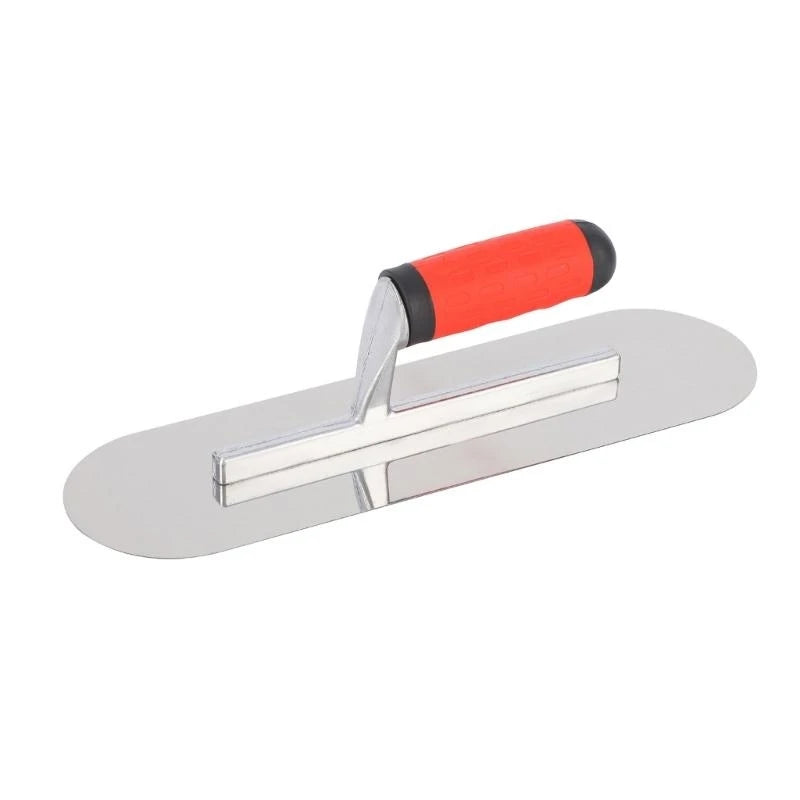 652F Plastering Trowel Trowel Wall Construction Concrete Finishing Tool Finishing Trowel for Drywall Tile Flooring
