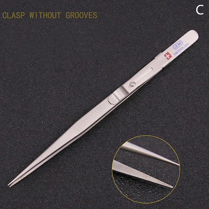 Multi-purpose Jewelry Tweezers - Stainless Steel