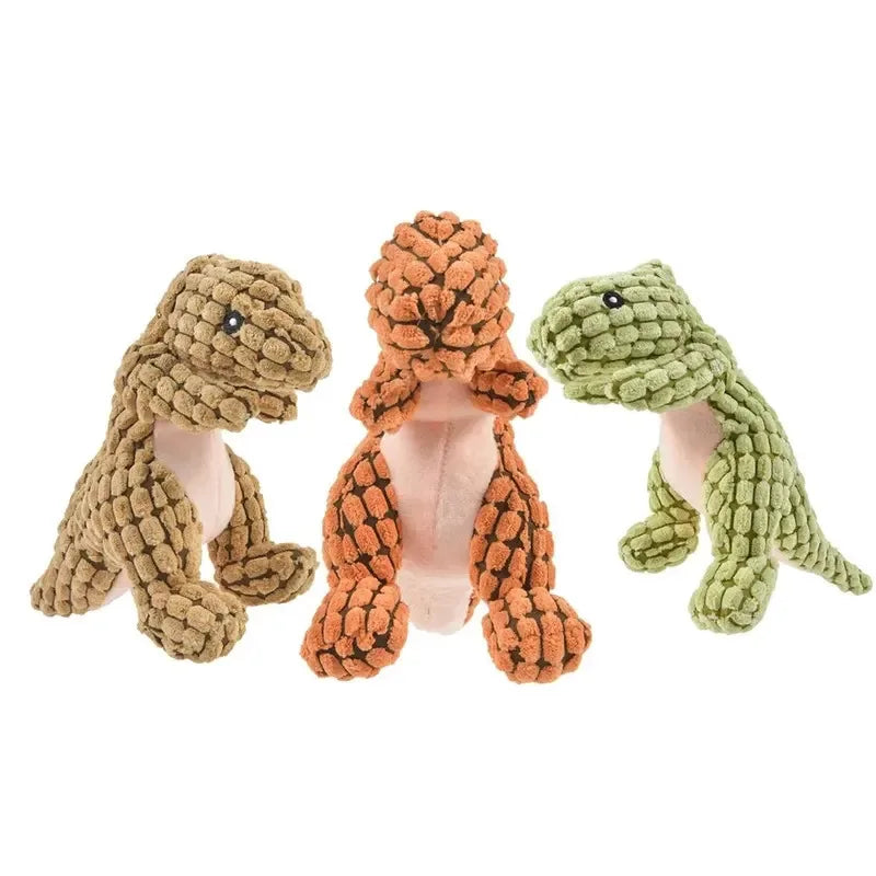 Stuffed Dinosaur Toy for Cats &amp; Small Dogs