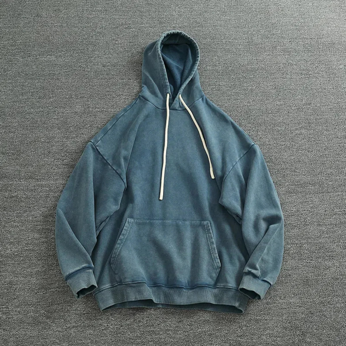 Áo Hoodie Nam Cotton Dày Túi Kangaroo Cá Tính Mới