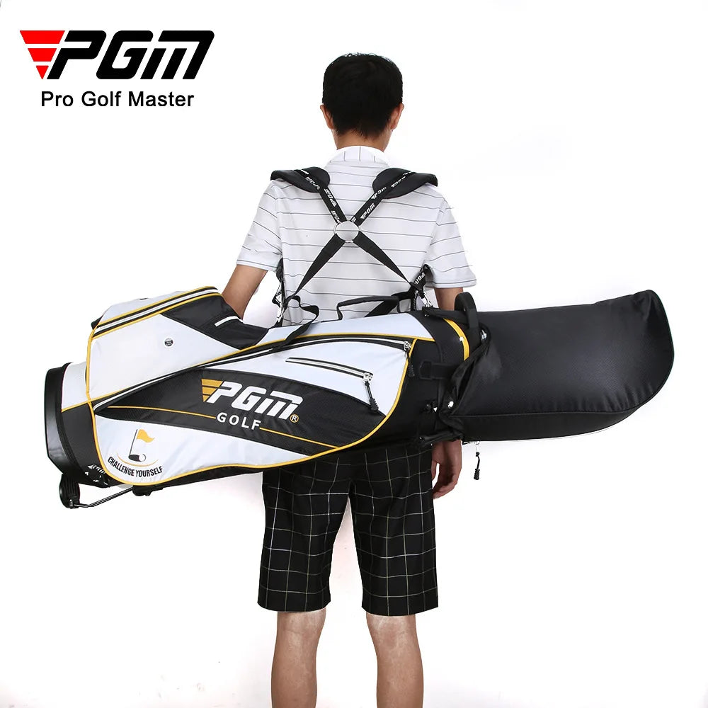 PGM QB026 Lightweight Standing Golf Bag for Men and Women