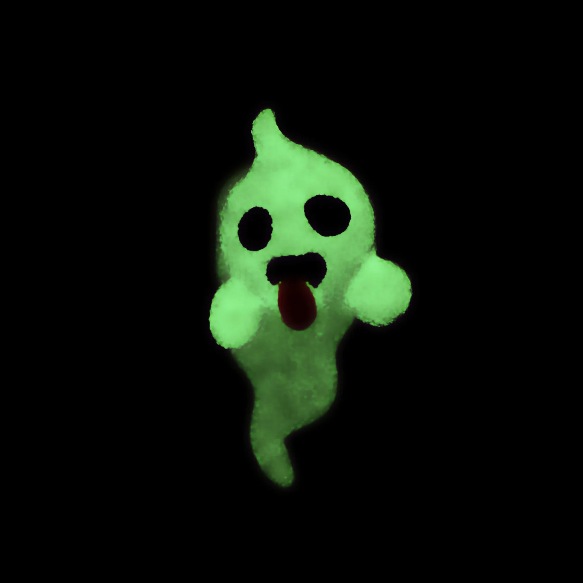 Bông Tai Ma Phát Sáng Cá Tính Halloween Độc Đáo