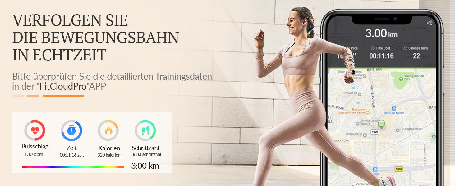 Black Gold Women's Smartwatch - Comprehensive Health