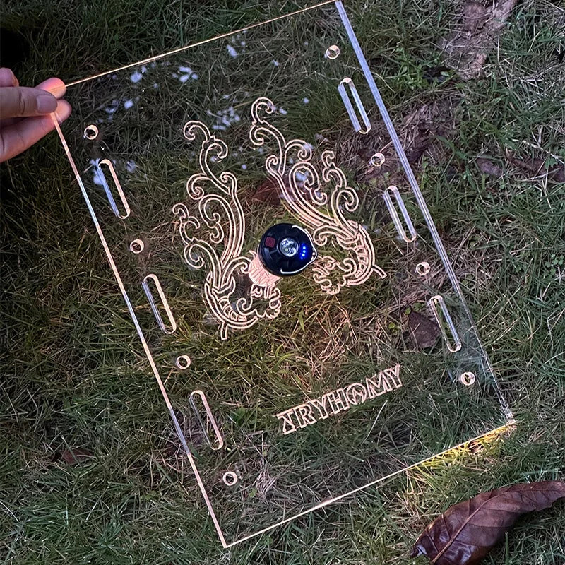 Acrylic Board 1/0.5 Unit Transparent Tabletop Outdoor Camping  Board Portable IGT Shine Unit Table Board IGT Table Accessories - Daisan Mart