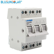 2P/3P Din Rail AC 4000V 32A 63A Dual Power Manual Transfer Switch Interlock Circuit Breaker Rail Type MTS