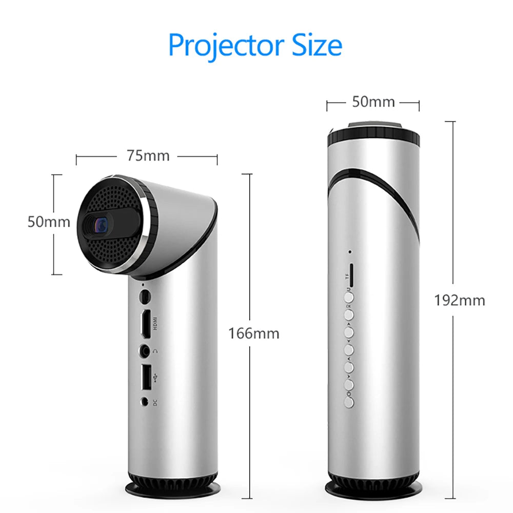 Máy Chiếu KIXIN K5 4K Mini - Rạp Phim Di Động Android 11 - Daisan Mart