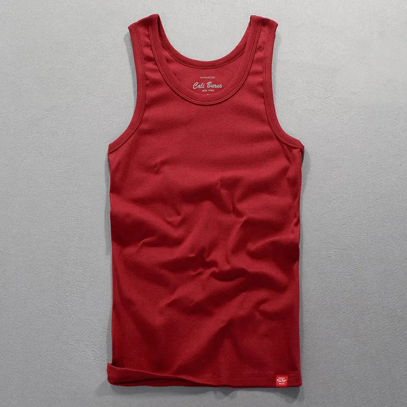 Áo Ba Lỗ Nam Mùa Hè Gym Cotton Đơn Giản 50K - Daisan Mart