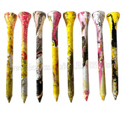 Painted Wooden Tee 70/83mm Durable and Beautiful Golf Accessories