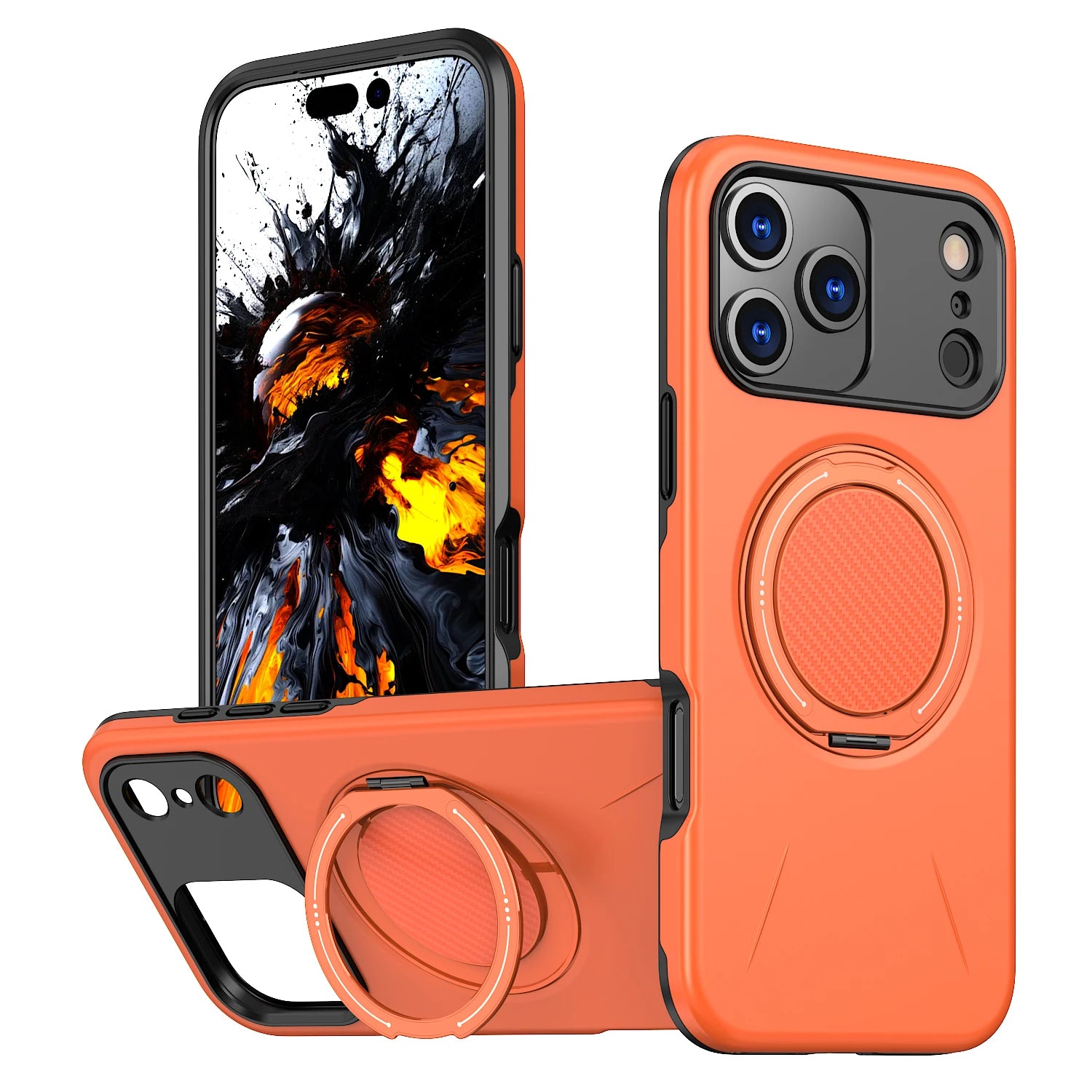 360° Magnetic Bracket Phone Case For iPhone 17 Air 11 12 13 14 15 16 17 Pro Max For Magsafe Shockproof Stand Holder Cover Funda - Daisan Mart
