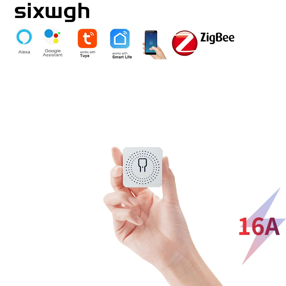 SIXWGH Zigbee Smart Switch Smart Home Automation 