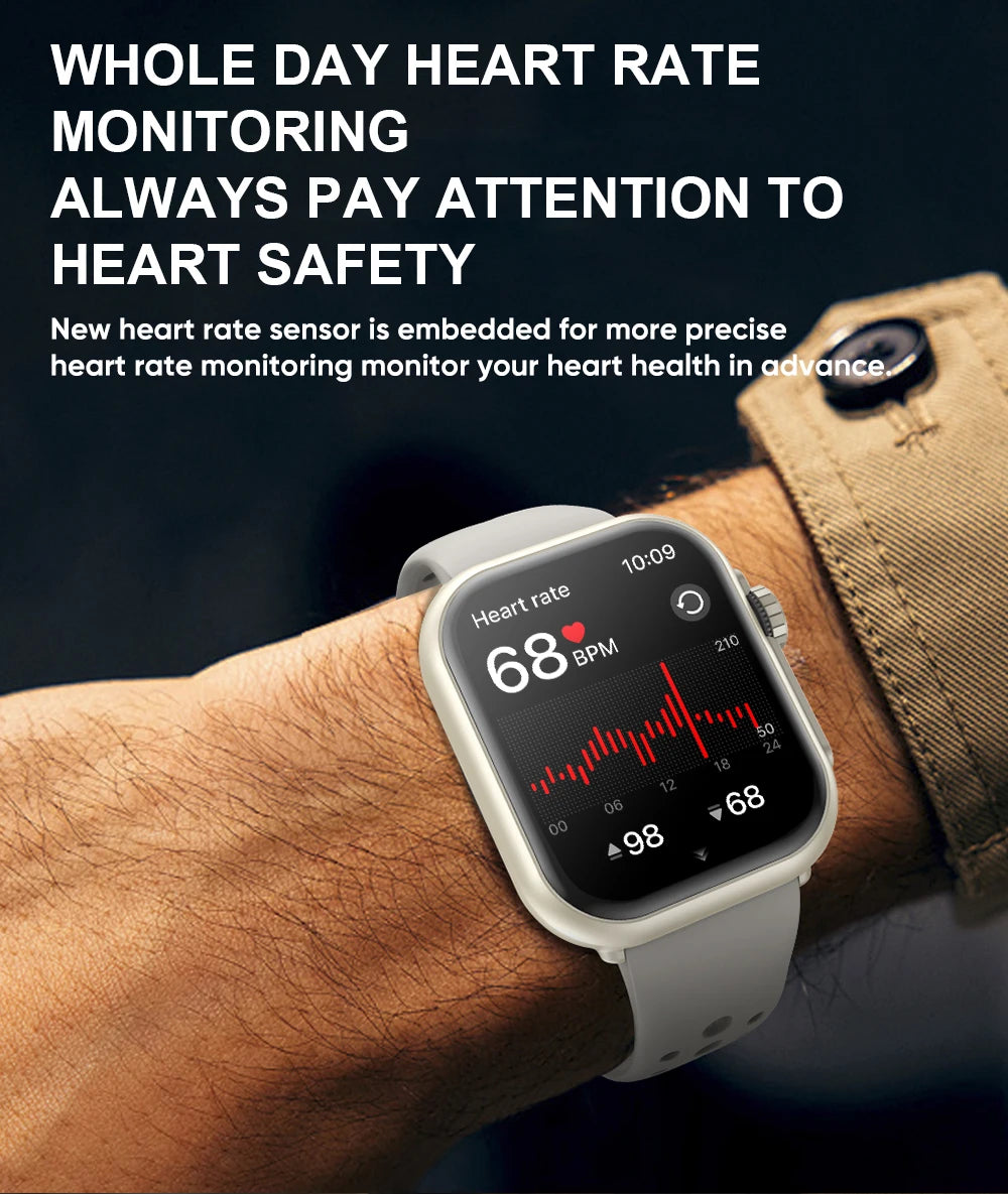 Đồng Hồ Thông Minh 1.85 AMOLED Chống Nước IP68