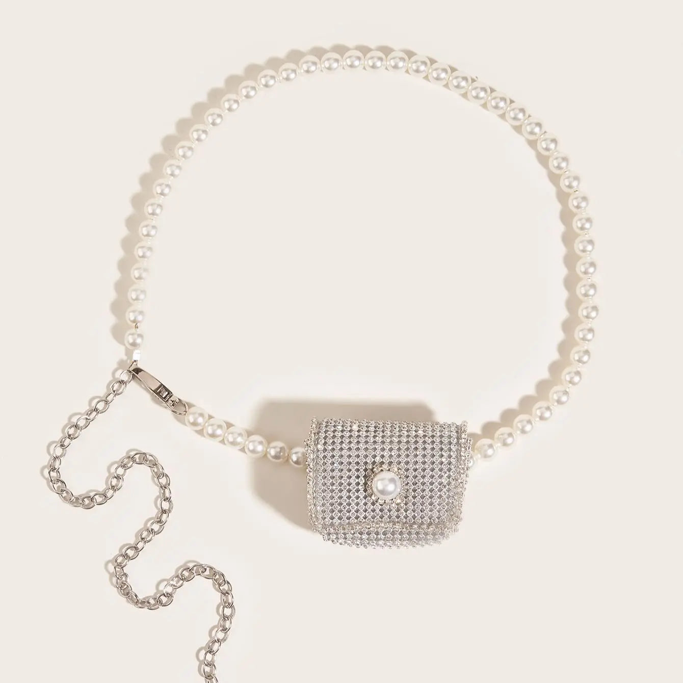 Thắt Lưng Ngọc Trai Nữ Tính - Túi Đeo Chéo Thời Thượng