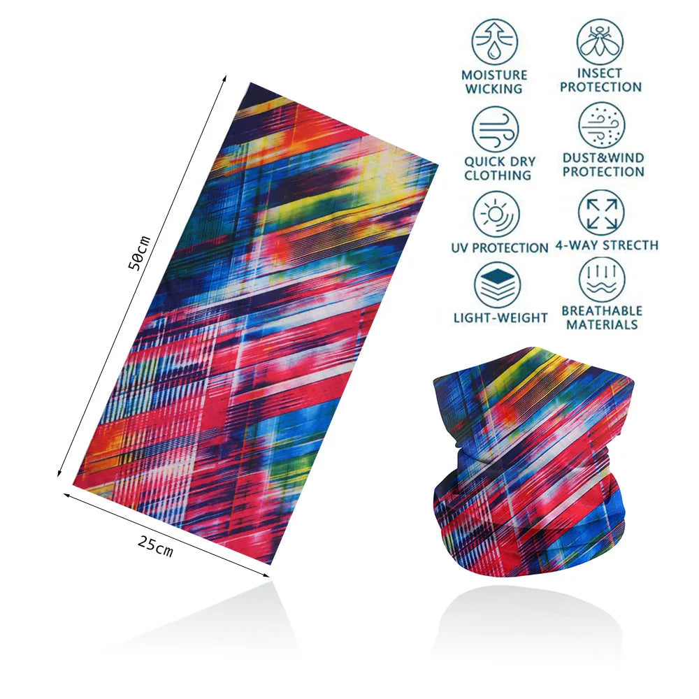 Khăn Đa Sắc Tiện Ích Cho Thể Thao & Dã Ngoại