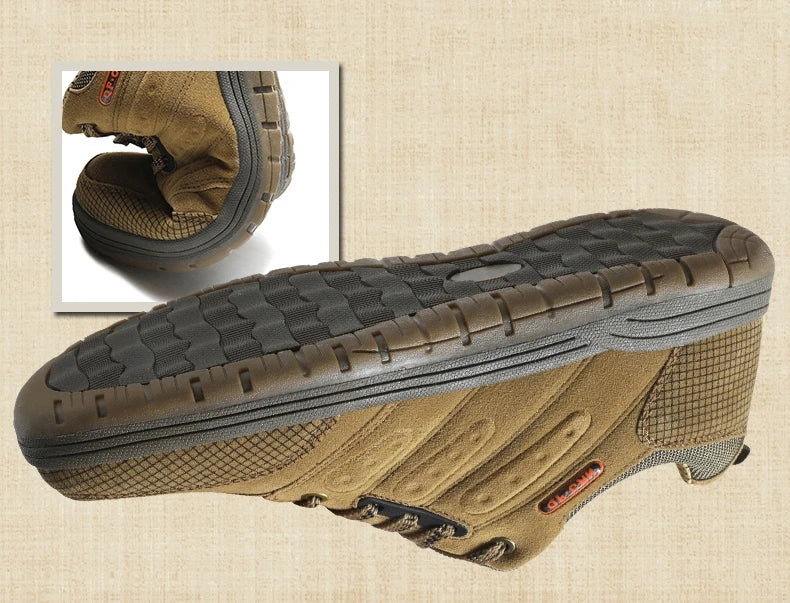 Giày Trượt Ván Nam Thu Retro Da Lộn Jeans Thời Trang